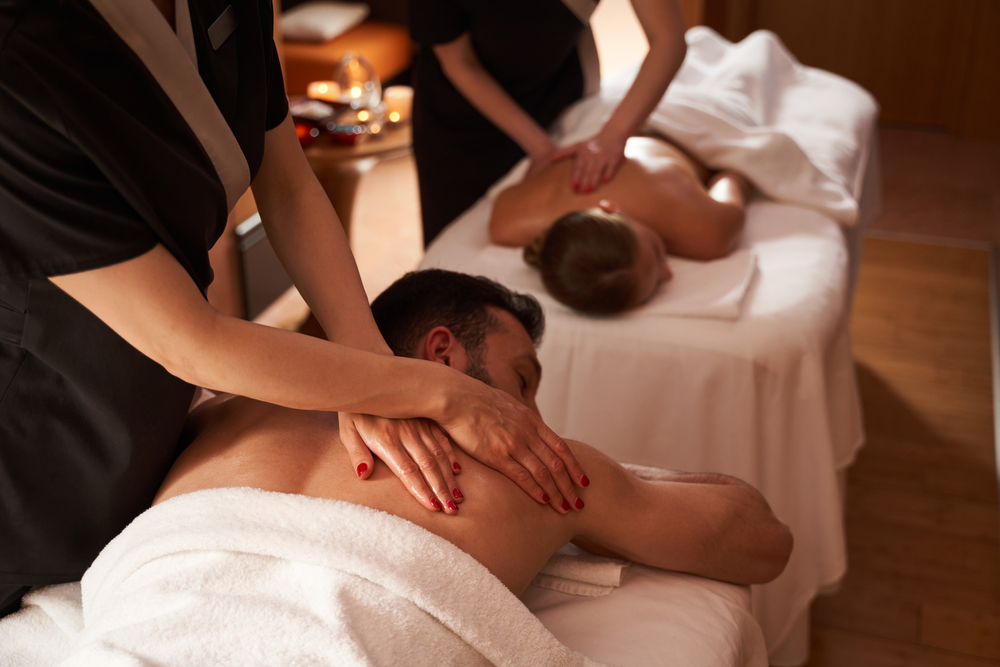 hands of massage therapist massaging back of leg - Pan Thai Massage - Sugar Lang, TX